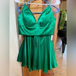 Sherri Hill green dress